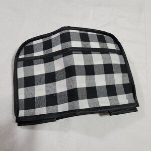 Buffalo Plaid 2 slice toaster cover New in Bag. Mixed Bin Z29